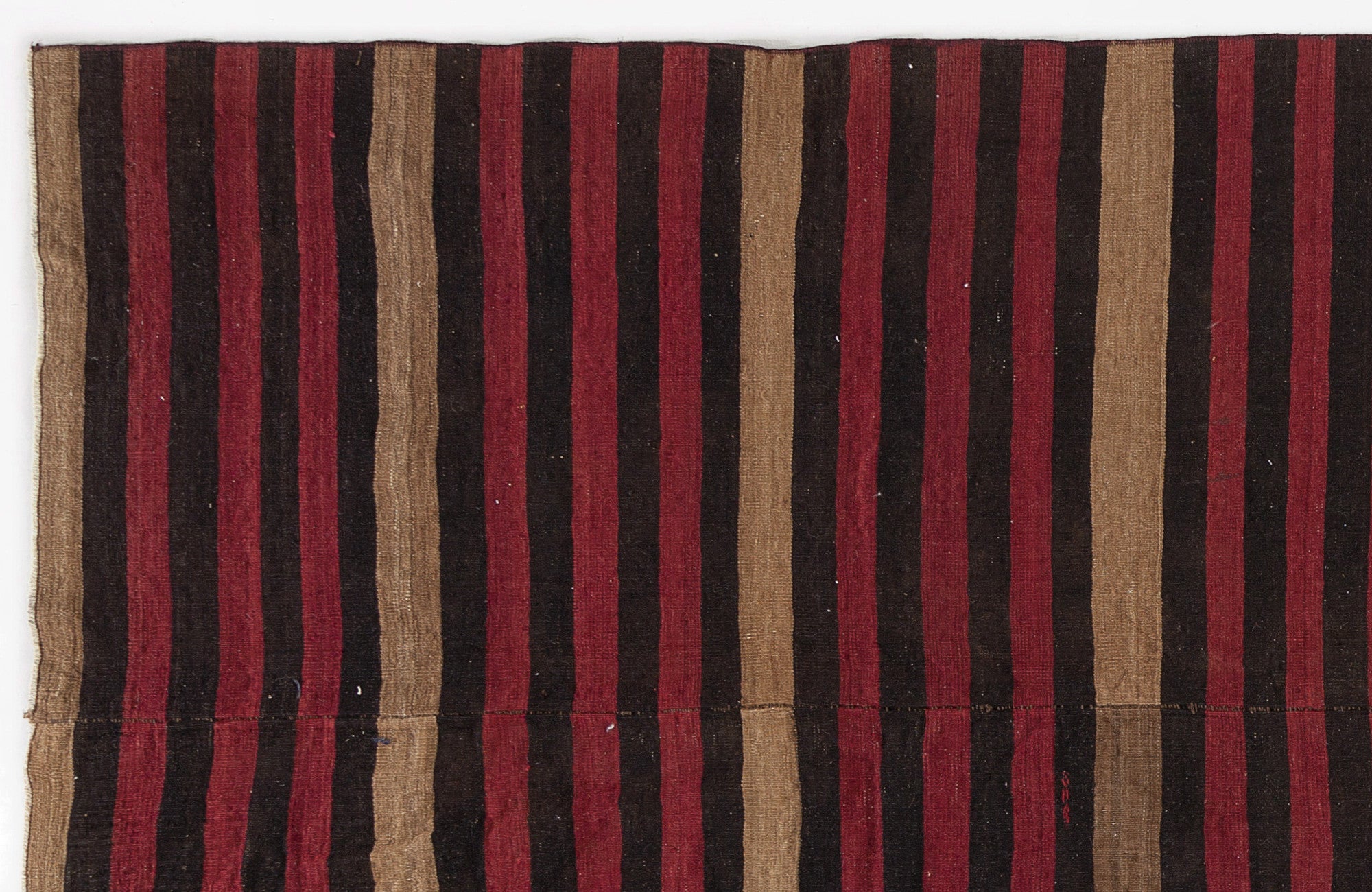 Girit Multy Striped Wool Handmade Area Rug 6'0" x 9'6"
