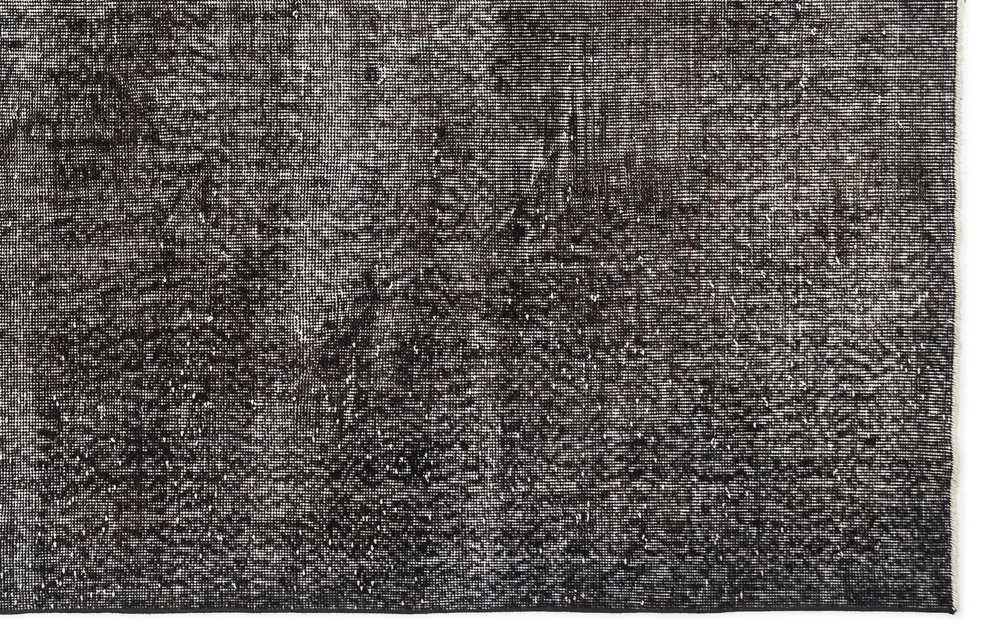 Atina Grey Vintage Wool Handmade Area Rug 6'2" x 10'4"