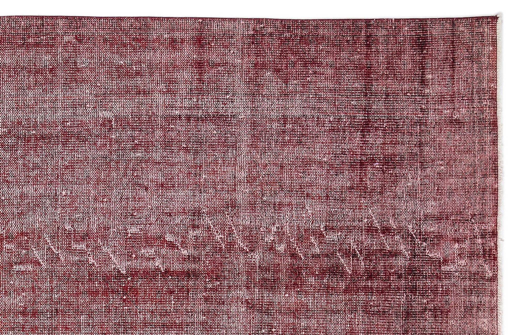 Atina Red Vintage Wool Handmade Area Rug 6'4" x 9'9"