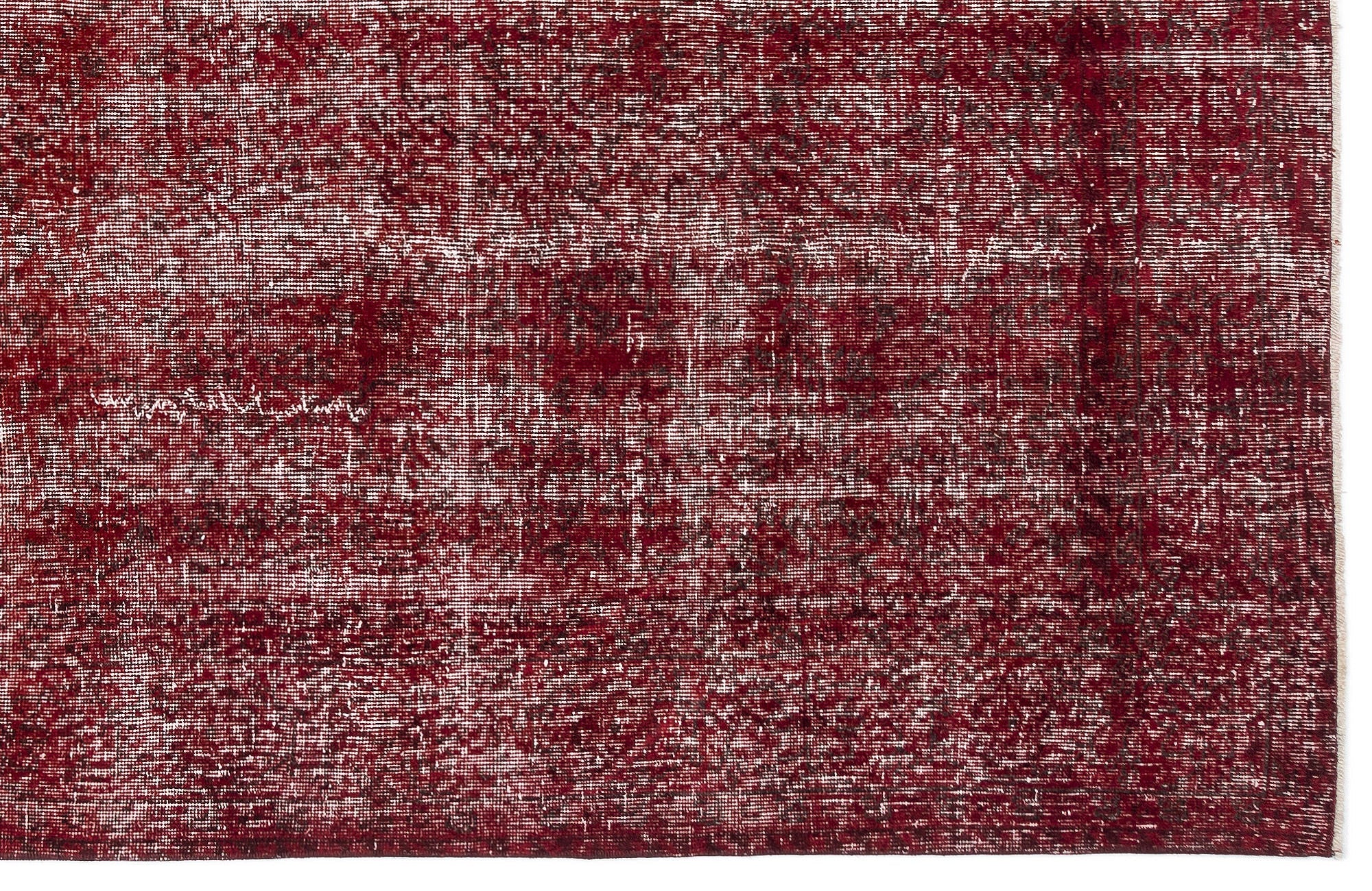 Atina Red Vintage Wool Handmade Area Rug 6'10" x 10'2"