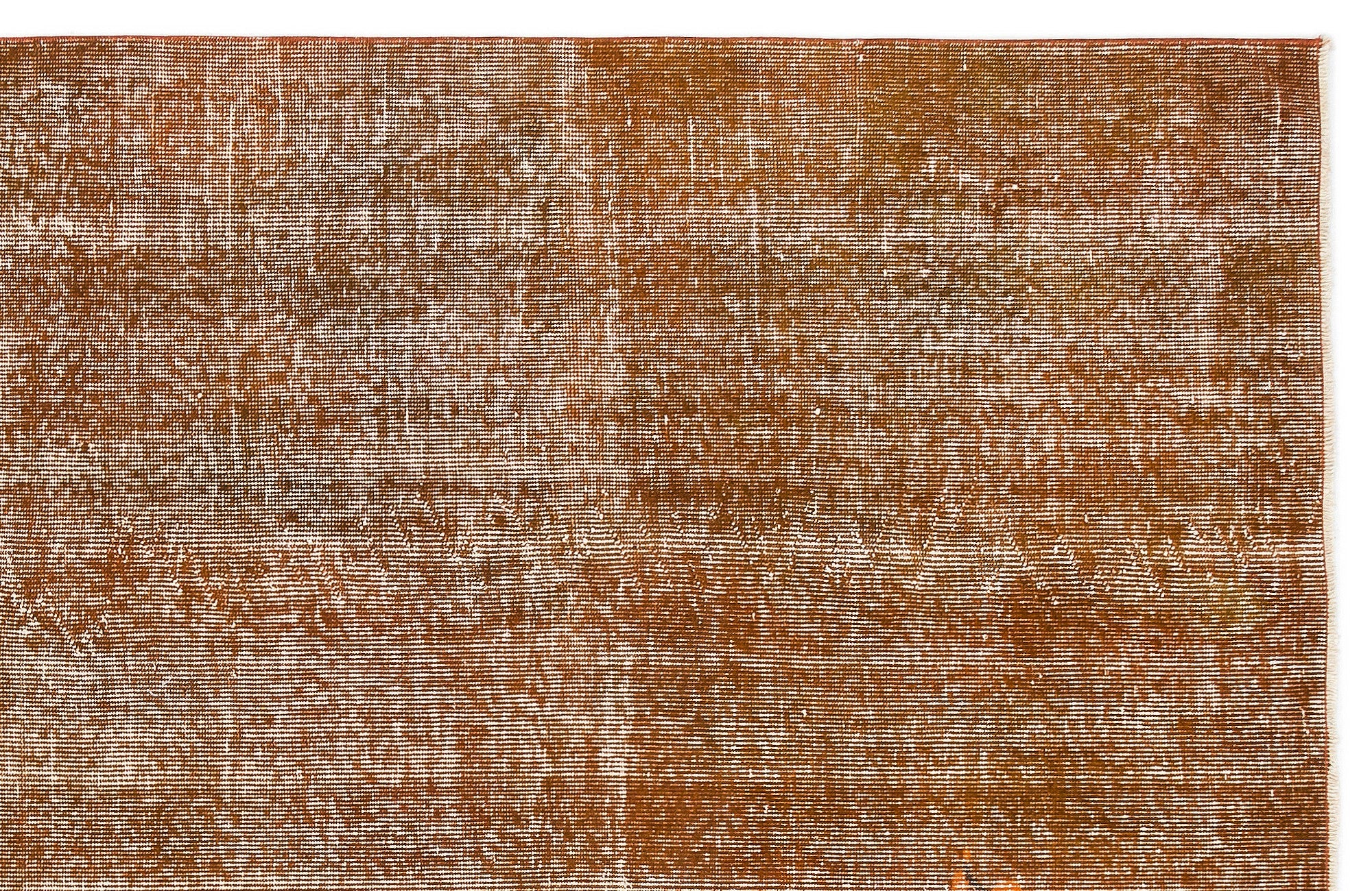 Atina Orange Vintage Wool Handmade Area Rug 5'10" x 9'10"