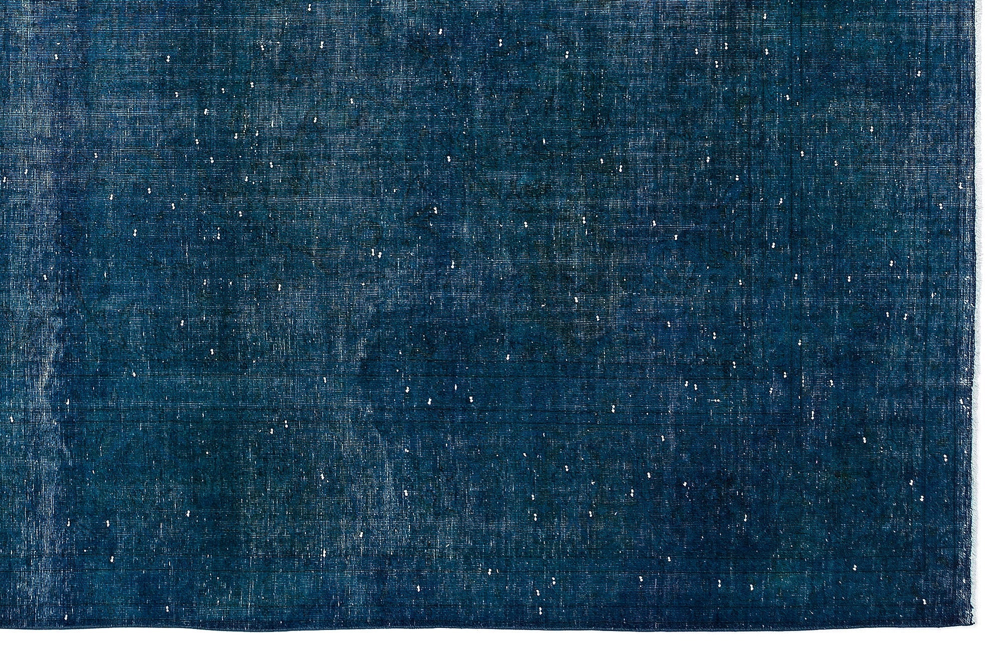 Epir Turquoise Vintage Wool Handmade Area Rug 9'8" x 13'2"
