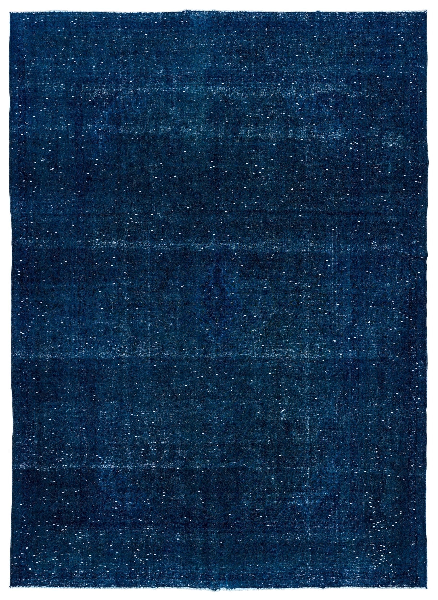 Epir Turquoise Vintage Wool Handmade Area Rug 9'7" x 13'1"