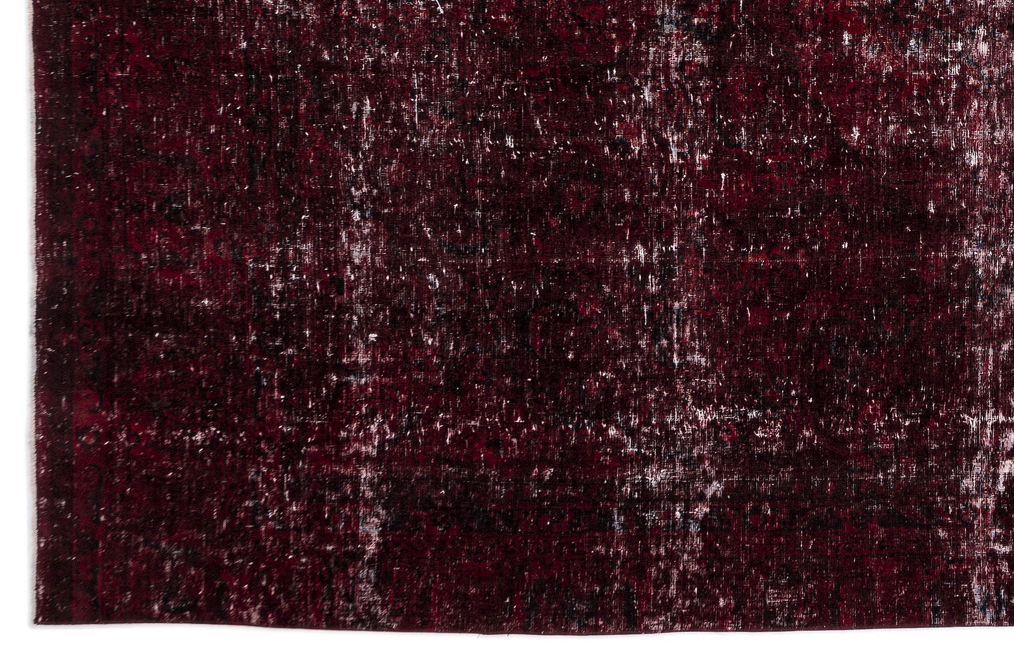 Epir Red Vintage Wool Handmade Area Rug 8'11" x 13'0"