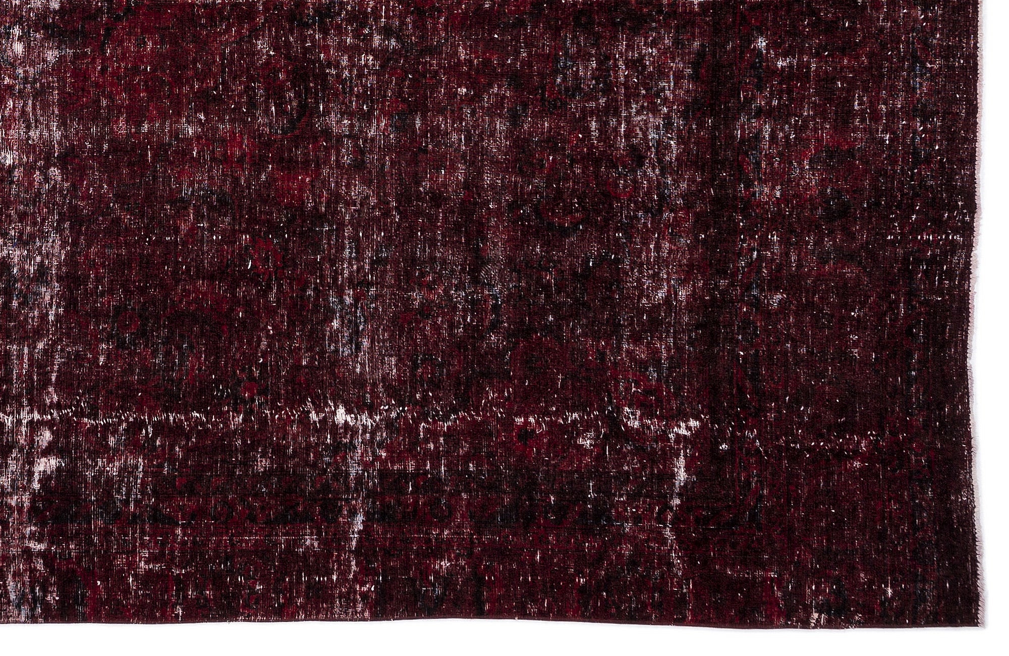 Epir Red Vintage Wool Handmade Area Rug 8'11" x 13'0"