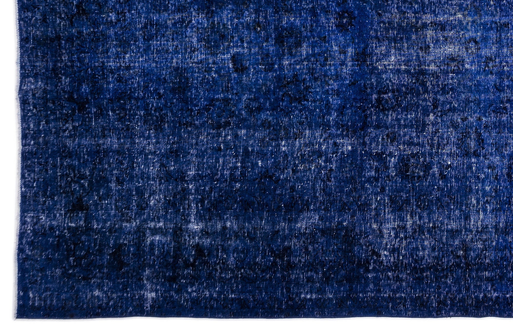 Epir Blue Vintage Wool Handmade Area Rug 9'1" x 12'6"