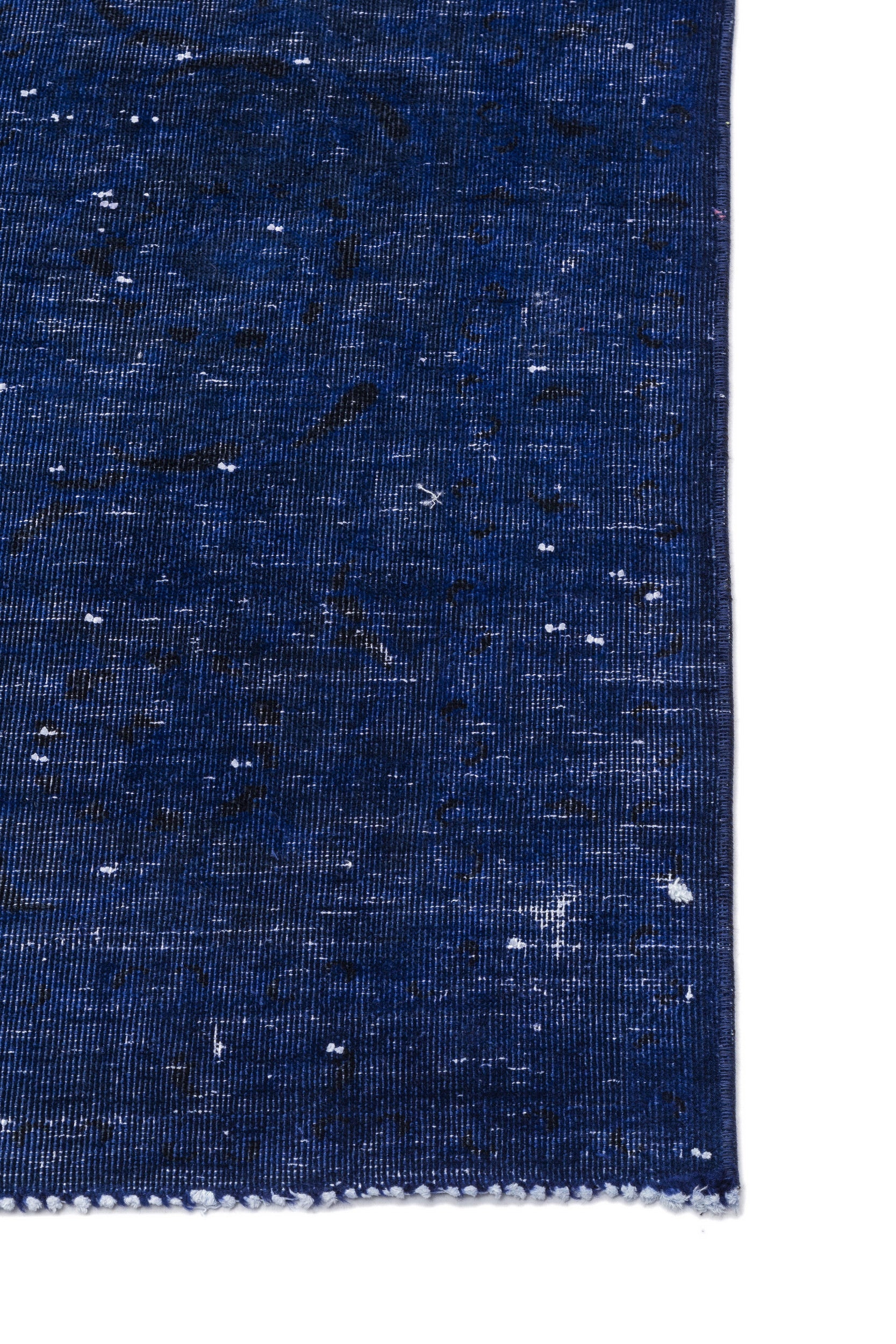 Epir Blue Vintage Wool Handmade Area Rug 9'4" x 13'1"