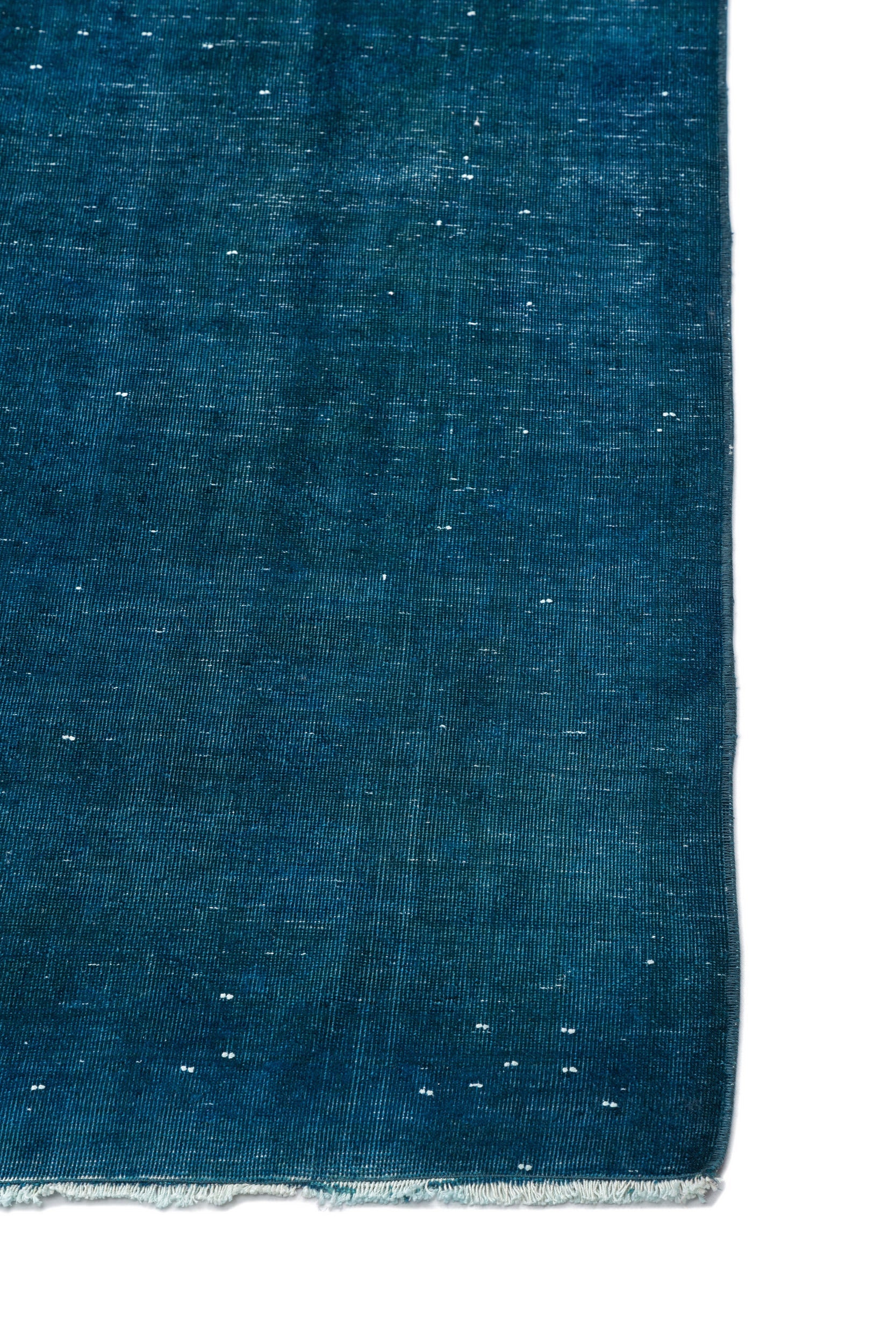 Epir Turquoise Vintage Wool Handmade Area Rug 9'9" x 13'2"