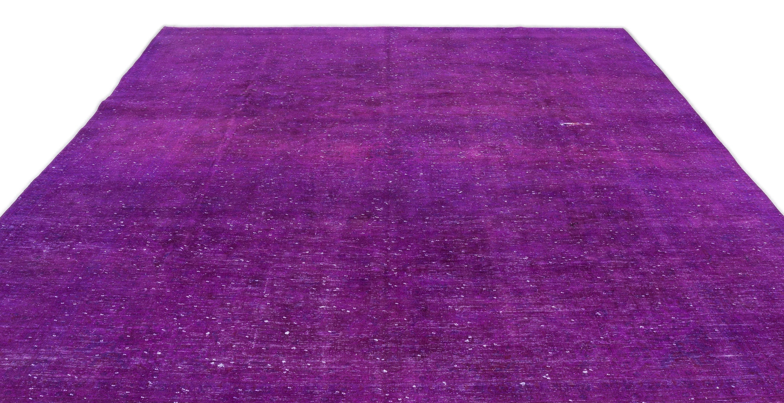 Epir Pink Vintage Wool Handmade Area Rug 9'5" x 12'11"