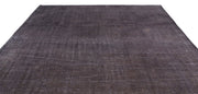 Epir Grey Vintage Wool Handmade Area Rug 9'7" x 13'1"