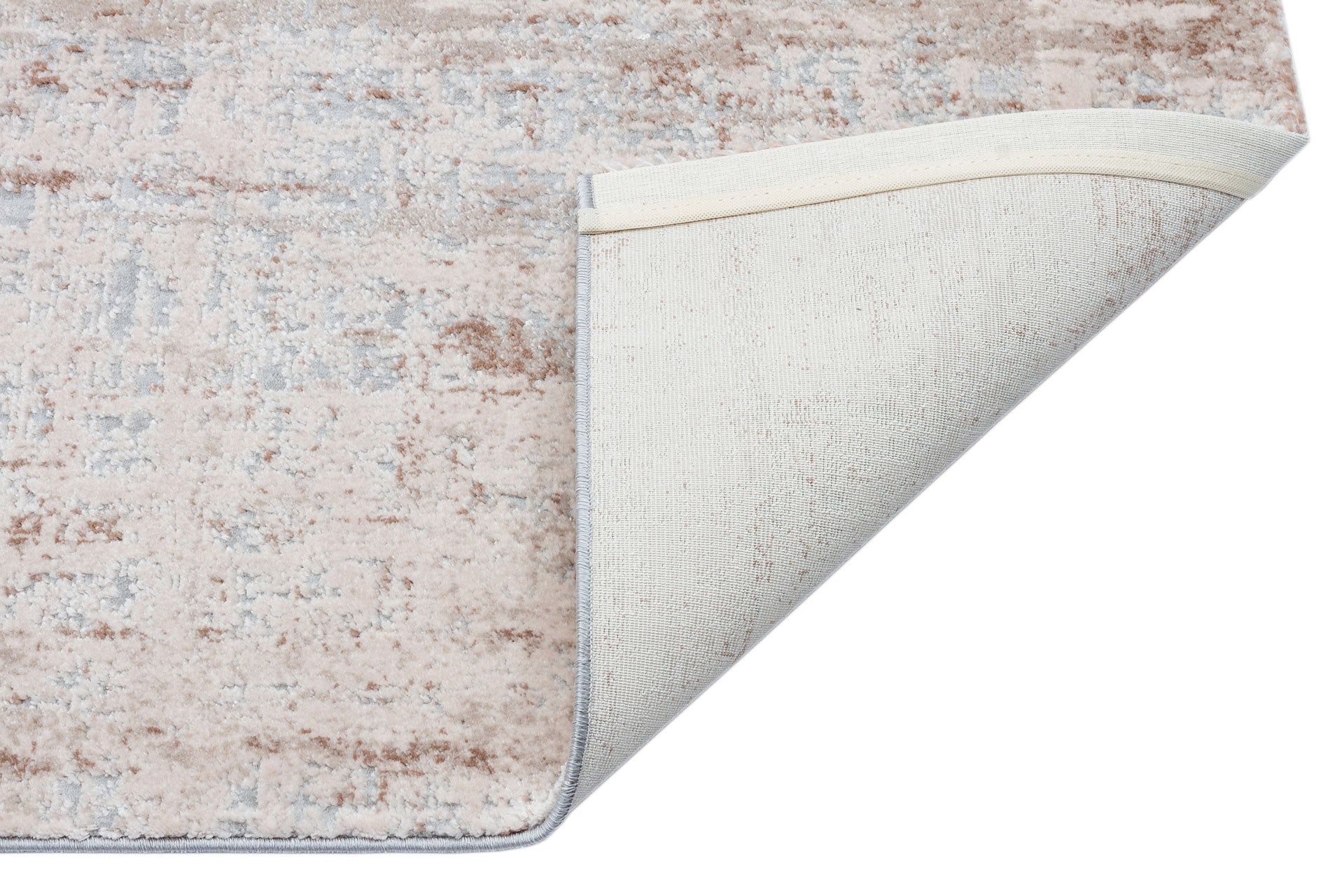 Vintage Modern Area Rug – Machine Made Cream Rug with Soft Texture & Anti Slip