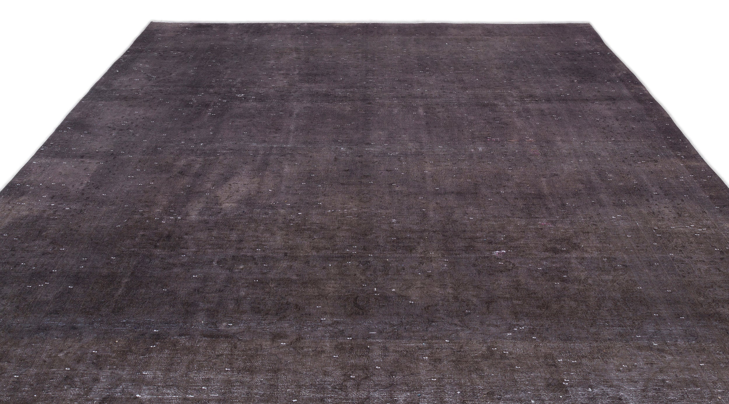 Epir Grey Vintage Wool Handmade Area Rug 9'4" x 13'1"