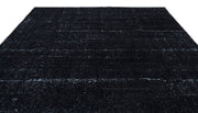 Epir Black Vintage Wool Handmade Area Rug 9'9" x 12'2"