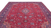 Epir Red Vintage Wool Handmade Area Rug 9'10" x 13'0"