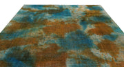 Epir Blue Vintage Wool Handmade Area Rug 9'2" x 12'4"