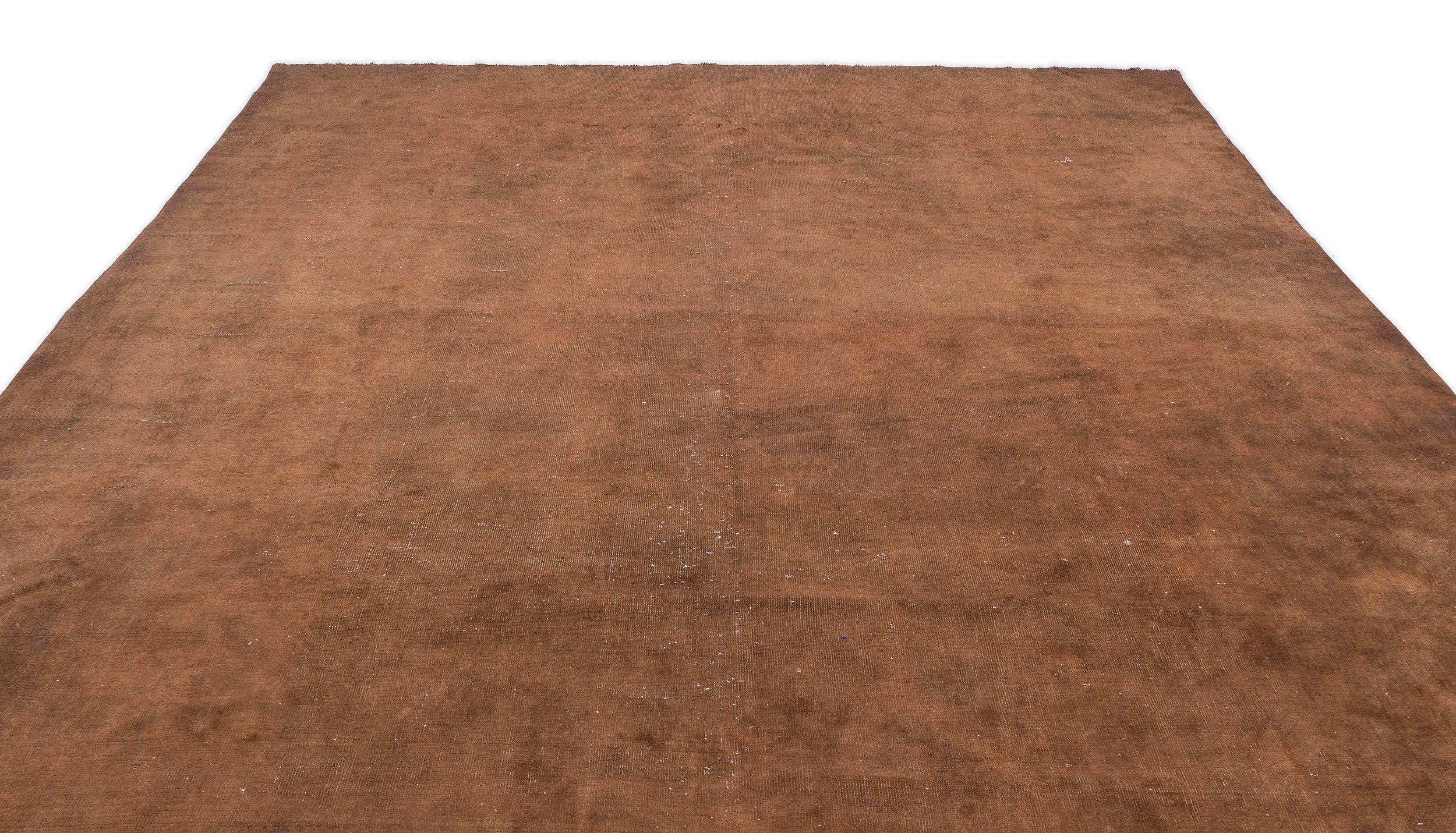 Epir Brown Vintage Wool Handmade Area Rug 9'7" x 12'10"
