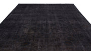 Epir Grey Vintage Wool Handmade Area Rug 9'7" x 13'1"