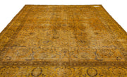 Epir Yellow Vintage Wool Handmade Area Rug 9'3" x 12'4"