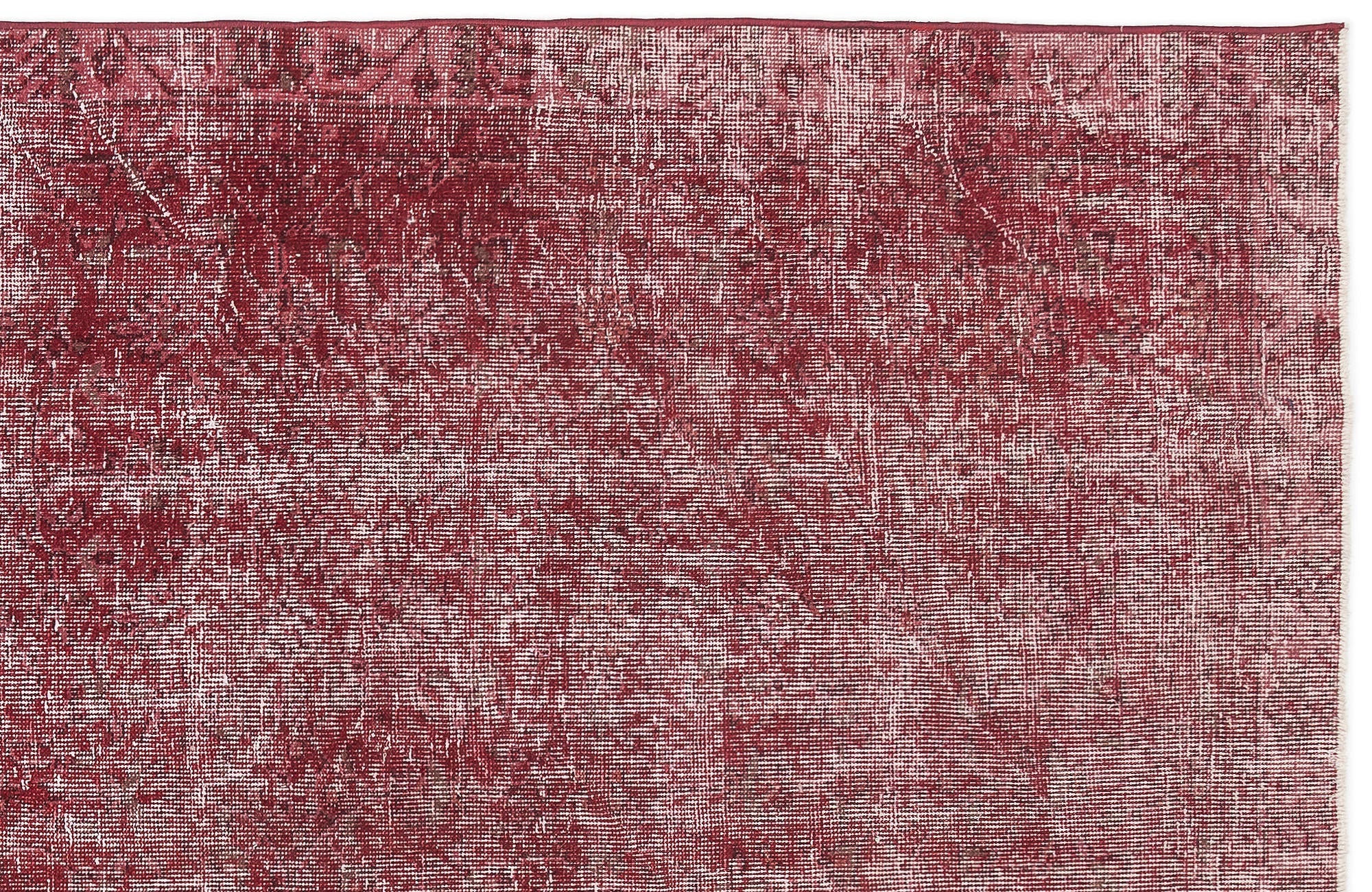 Atina Red Vintage Wool Handmade Area Rug 5'7" x 9'8"