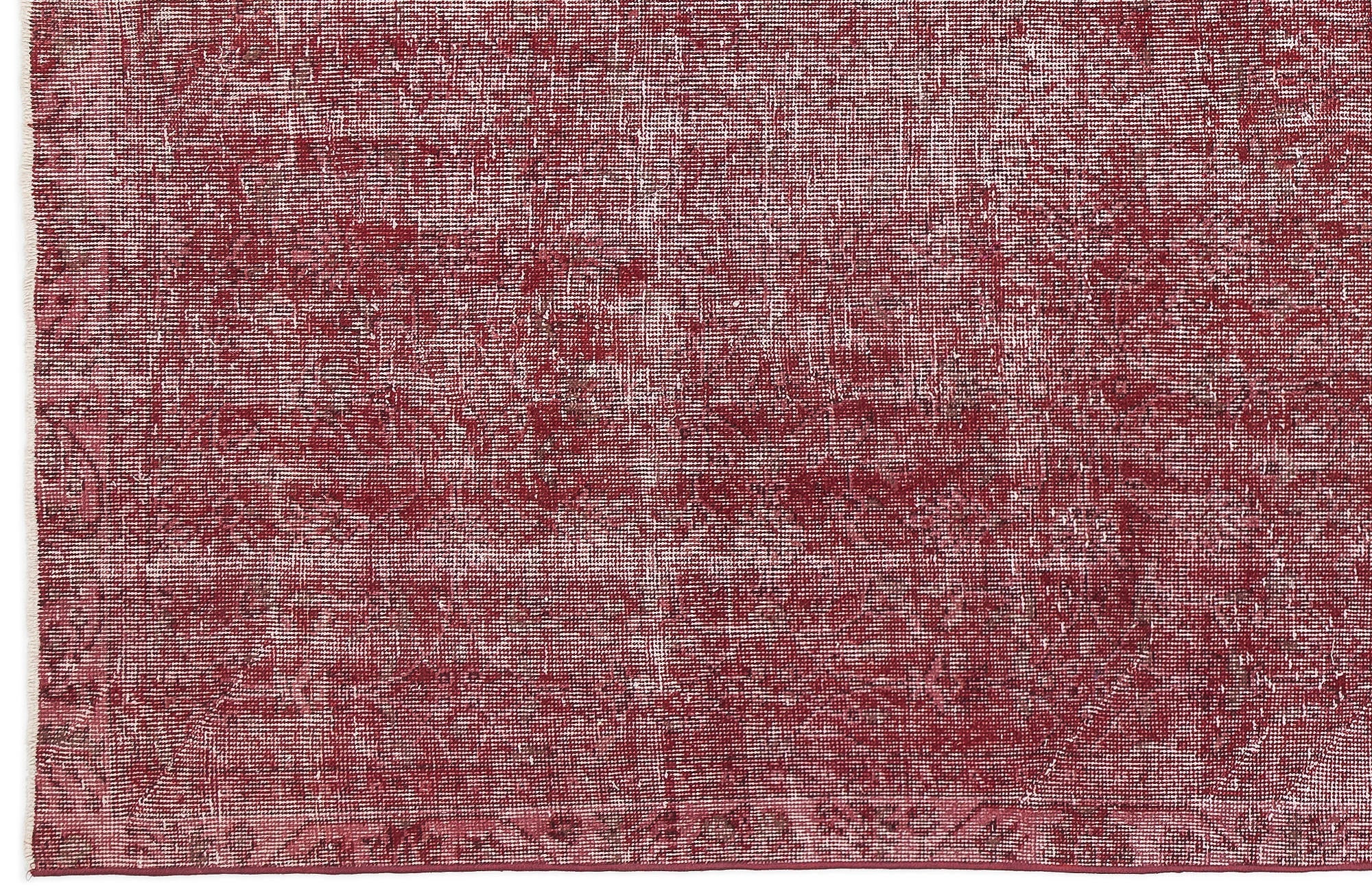 Atina Red Vintage Wool Handmade Area Rug 5'7" x 9'8"