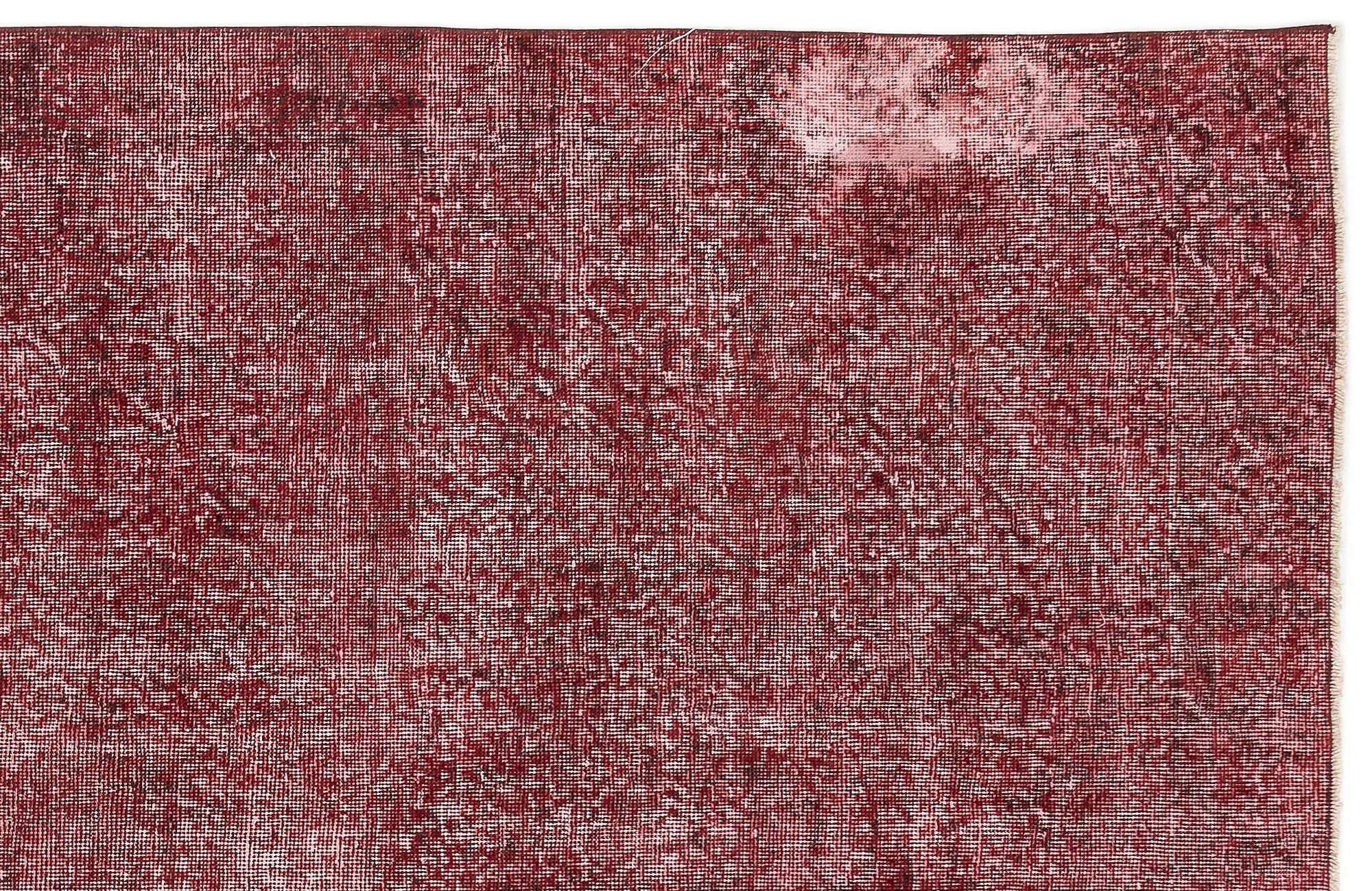 Atina Red Vintage Wool Handmade Area Rug 5'6" x 8'7"