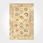 Chenille Cotton Area Rug – Washable Non Slip Classic Polyester Chenille Carpet