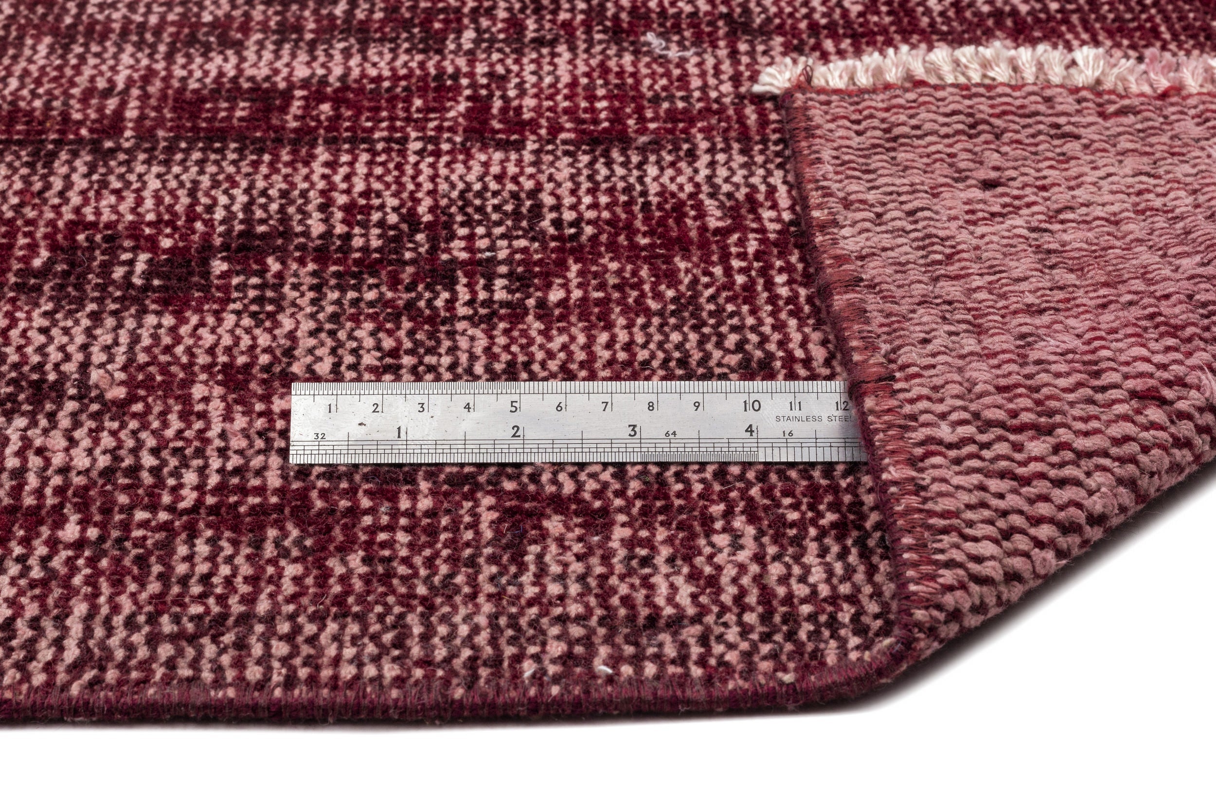 Atina Red Vintage Wool Handmade Area Rug 7'3" x 10'11"
