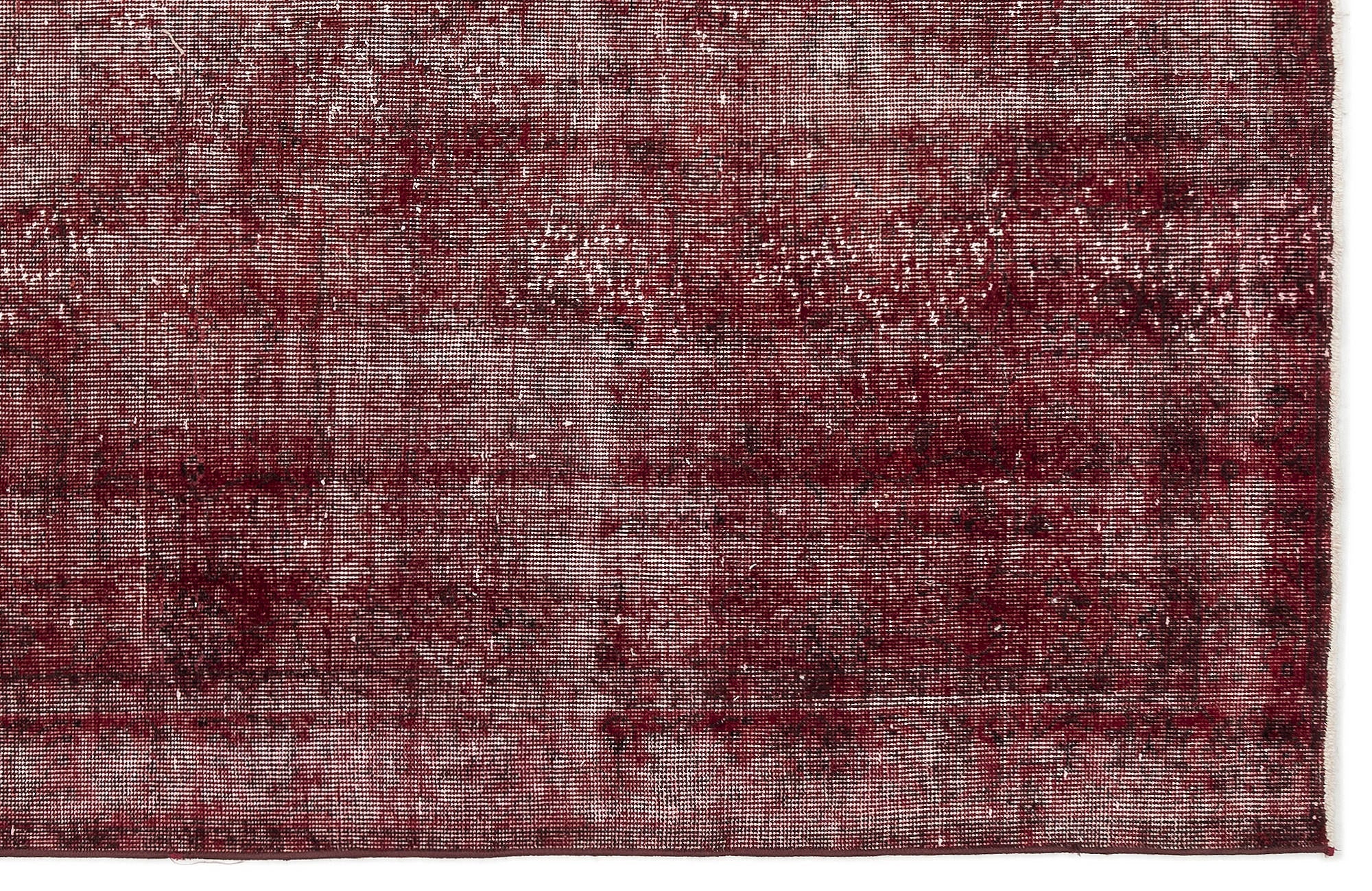 Atina Red Vintage Wool Handmade Area Rug 5'7" x 9'3"