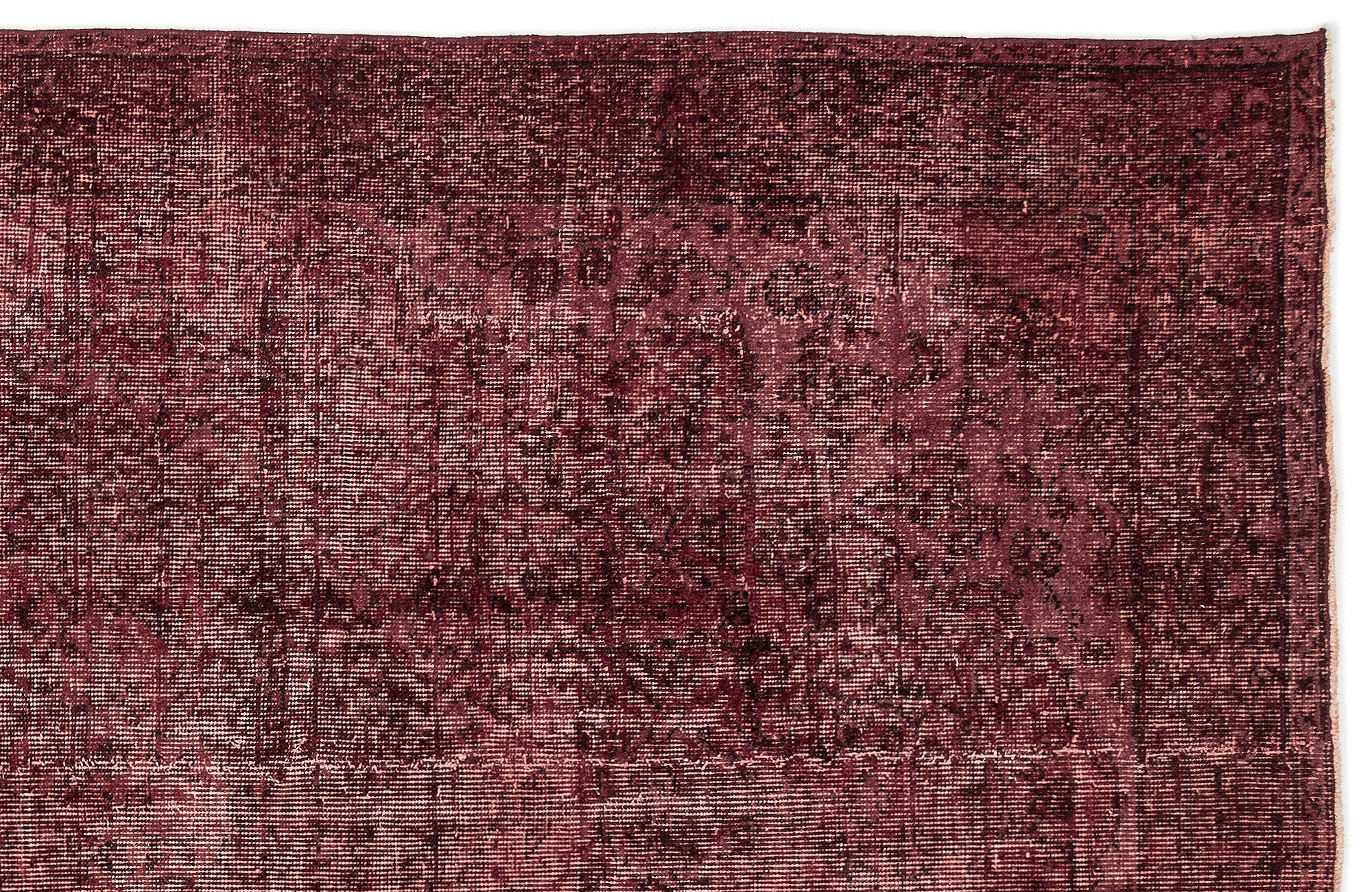 Atina Red Vintage Wool Handmade Area Rug 5'5" x 8'10"