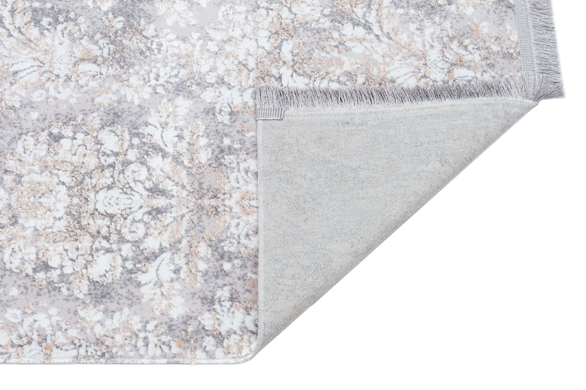 Vintage Area Rug – Machine Made Rug | Beige Dustproof Washable Carpet