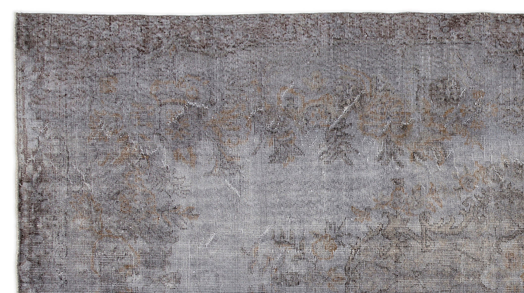 Atina Blue Vintage Wool Handmade Area Rug 4'5" x 12'4"