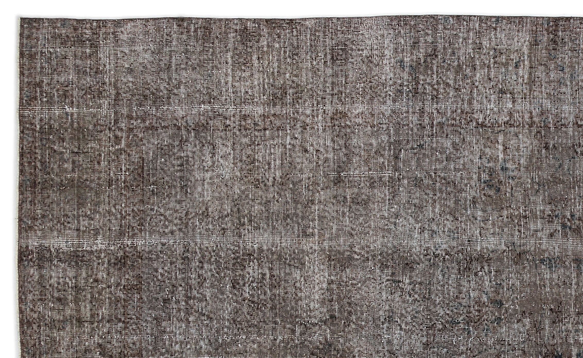 Atina Grey Vintage Wool Handmade Area Rug 6'6" x 10'8"