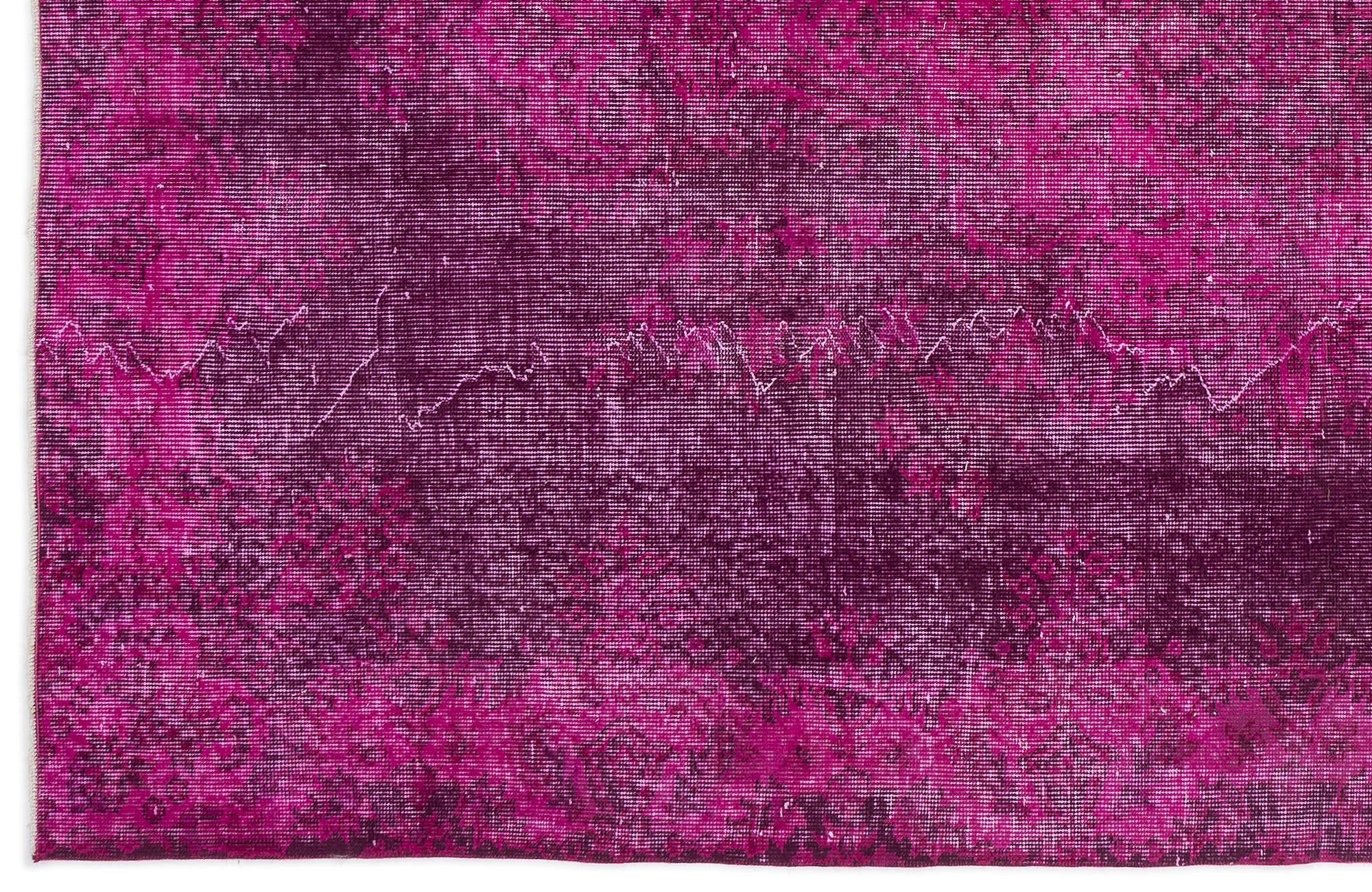 Atina Pink Vintage Wool Handmade Area Rug 5'8" x 9'1"