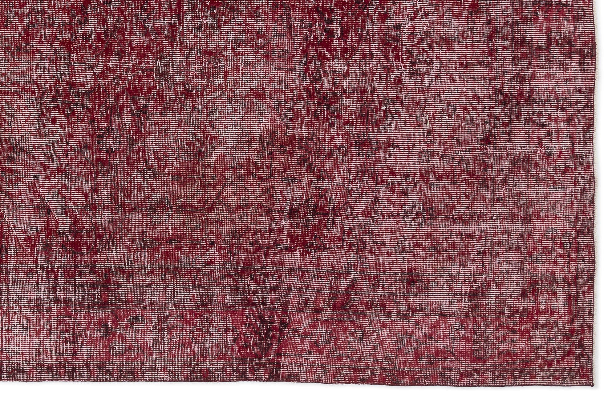 Atina Red Vintage Wool Handmade Area Rug 7'0" x 10'2"