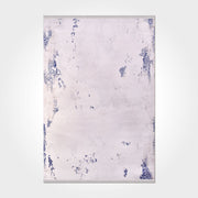 Modern Bamboo Area Rug – Machine Made Cream Rug with Overlocked Edge