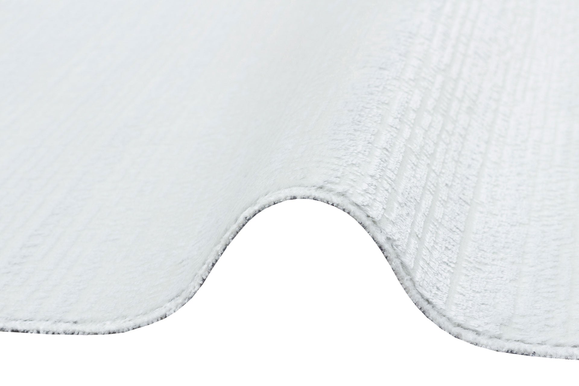 Modern Machine Made Rug - White Area Rug | Dustproof Washable Non Slip Flatweave Carpet