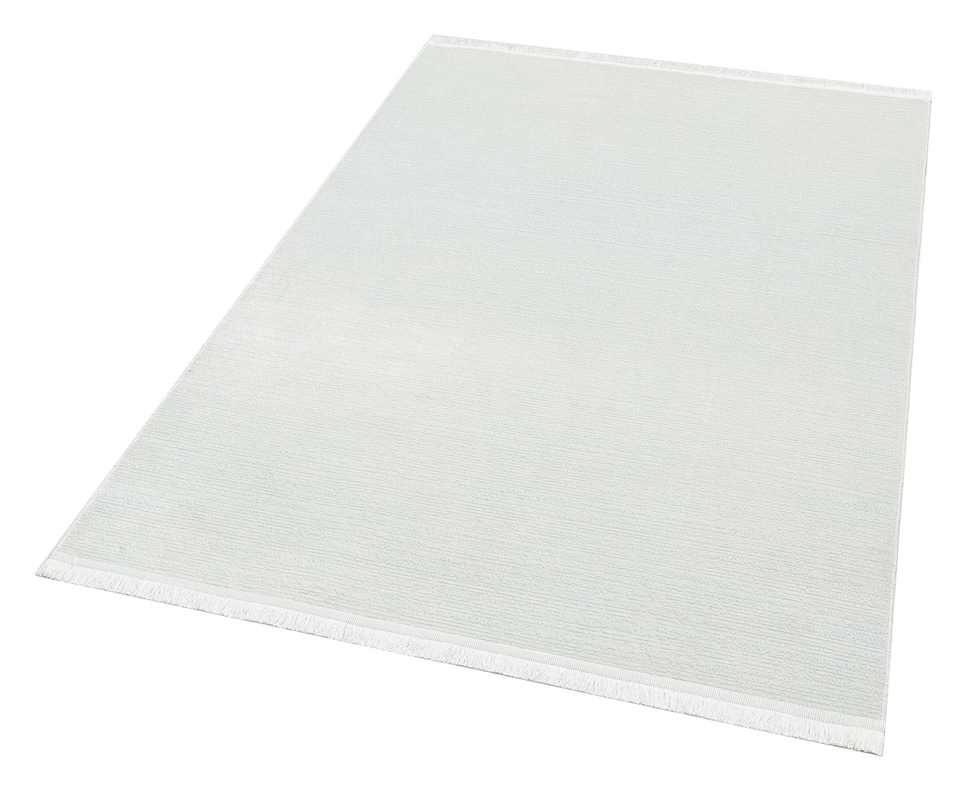 Modern Machine Made Rug - White Area Rug | Dustproof Washable Non Slip Flatweave Carpet