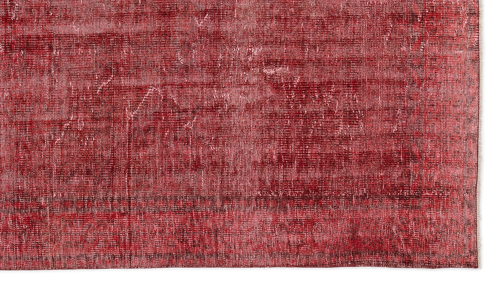 Atina Red Vintage Wool Handmade Area Rug 5'9" x 9'11"
