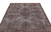 Atina Grey Vintage Wool Handmade Area Rug 5'9" x 9'2"