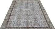 Atina Blue Vintage Wool Handmade Area Rug 5'4" x 9'6"