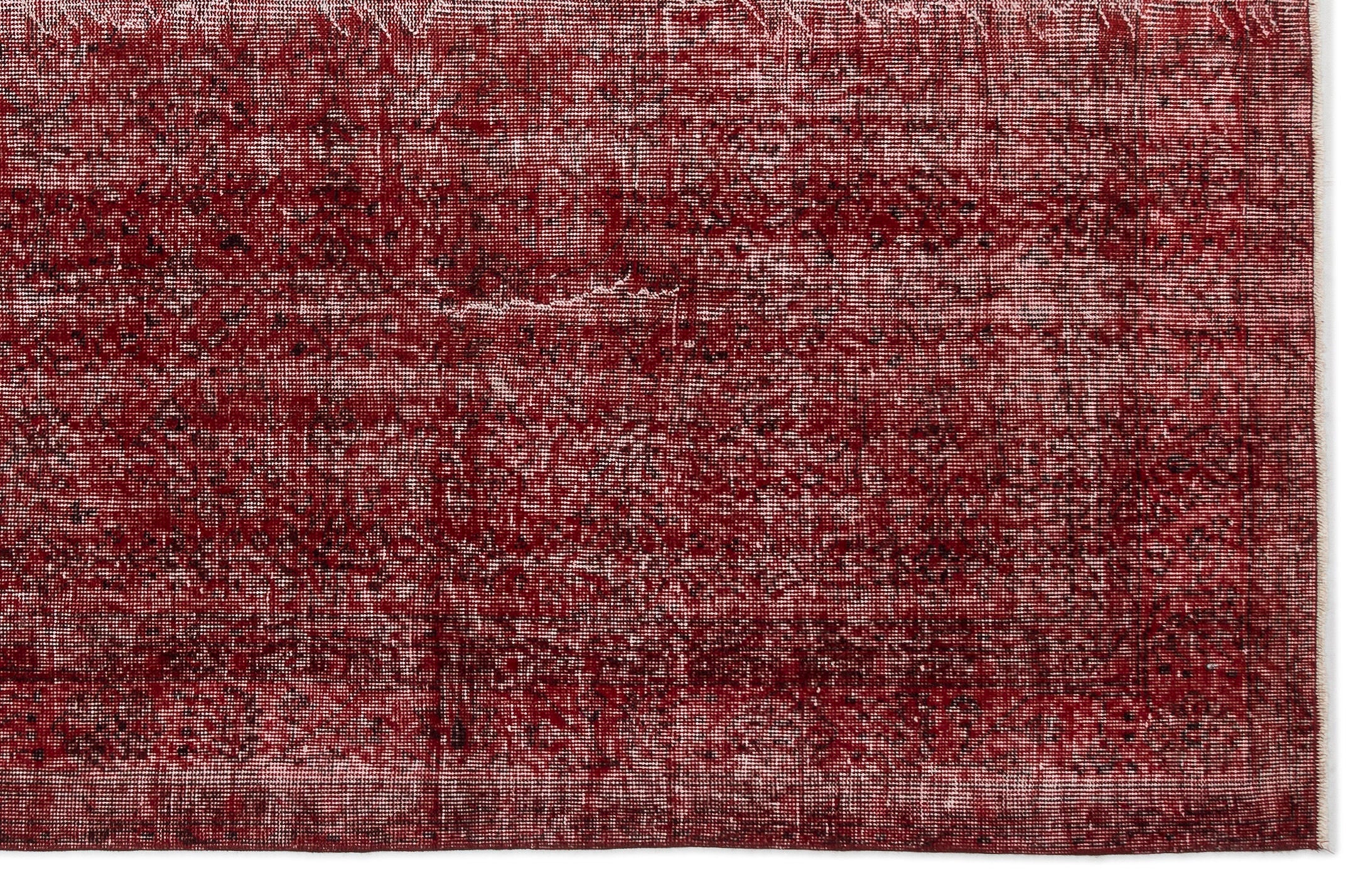 Atina Red Vintage Wool Handmade Area Rug 6'10" x 10'4"