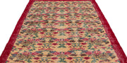 Atina Cream Vintage Wool Handmade Area Rug 5'5" x 9'0"