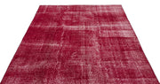 Atina Red Vintage Wool Handmade Area Rug 5'9" x 9'1"