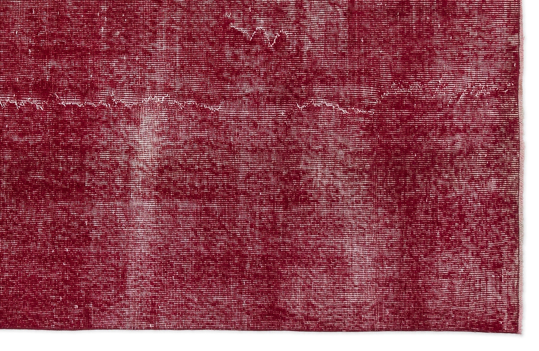 Atina Red Vintage Wool Handmade Area Rug 5'9" x 9'1"