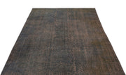 Atina Grey Vintage Wool Handmade Area Rug 5'3" x 8'11"