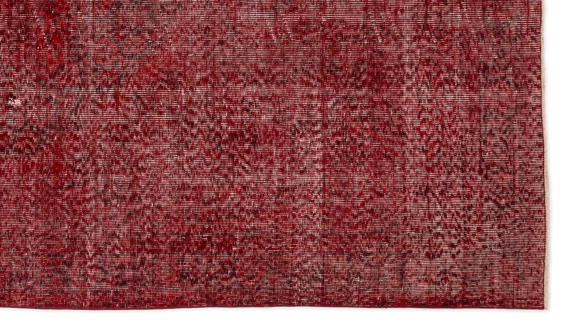 Atina Red Vintage Wool Handmade Area Rug 5'3" x 8'10"