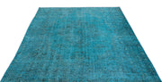 Atina Turquoise Vintage Wool Handmade Area Rug 6'0" x 8'6"