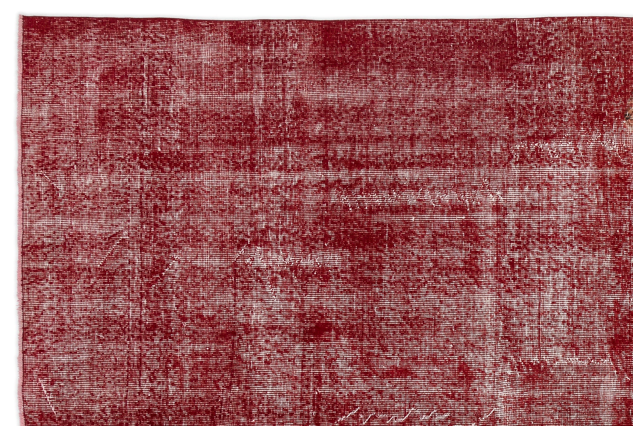 Atina Red Vintage Wool Handmade Area Rug 6'8" x 10'2"