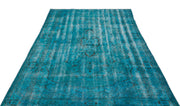 Atina Turquoise Vintage Wool Handmade Area Rug 6'0" x 10'0"