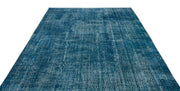 Atina Turquoise Vintage Wool Handmade Area Rug 6'5" x 10'0"